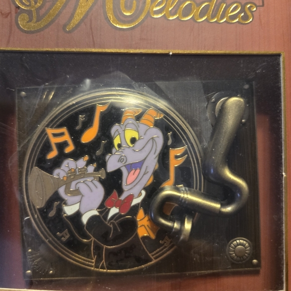 Figment Vinyl Record Pin LE 1500 - Picture 2 of 3